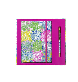 Lilly Pulitzer® Journal With Pen - Cheek To Cheek
