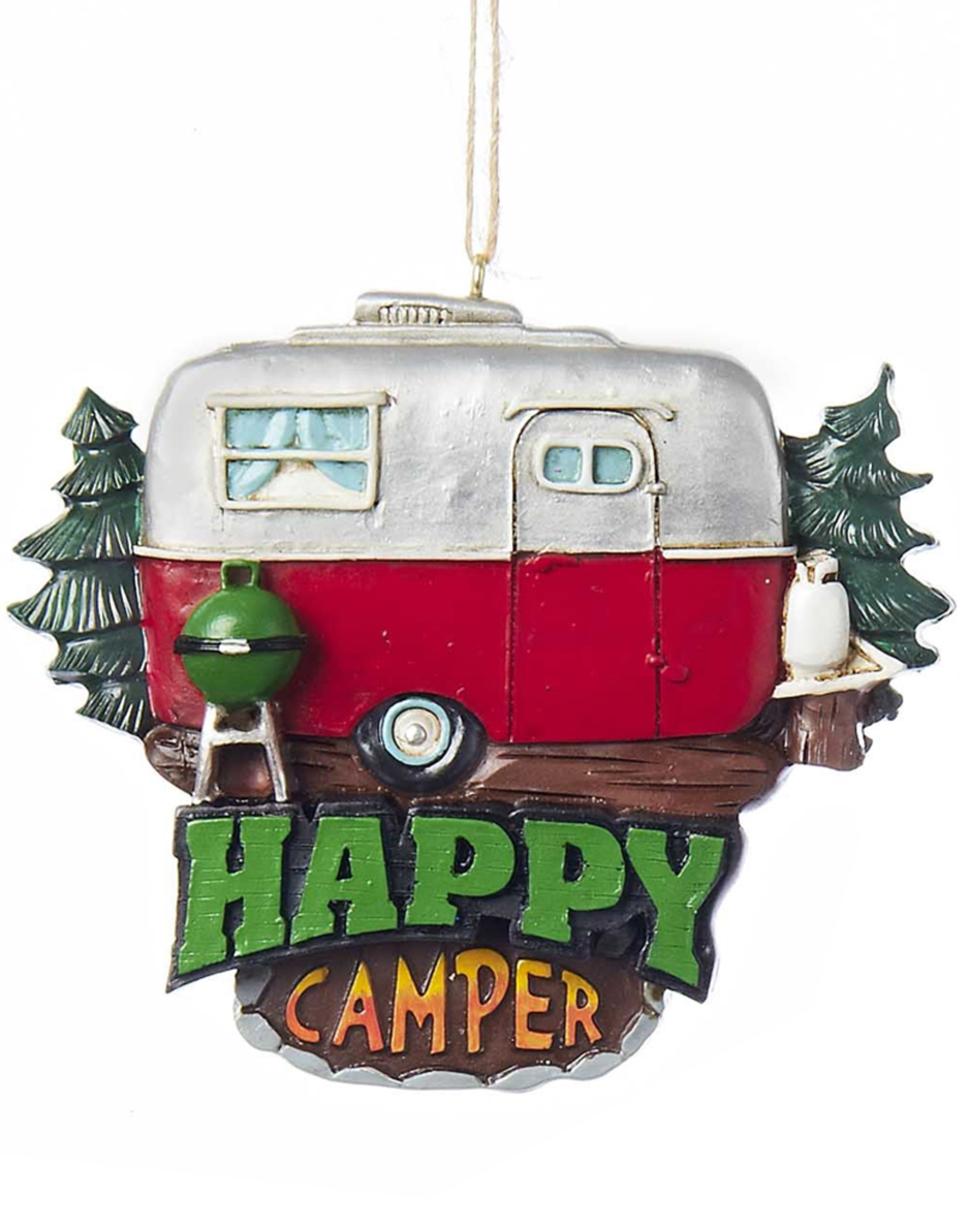 Kurt Adler Happy Camper W Campers Camping Christmas Ornament