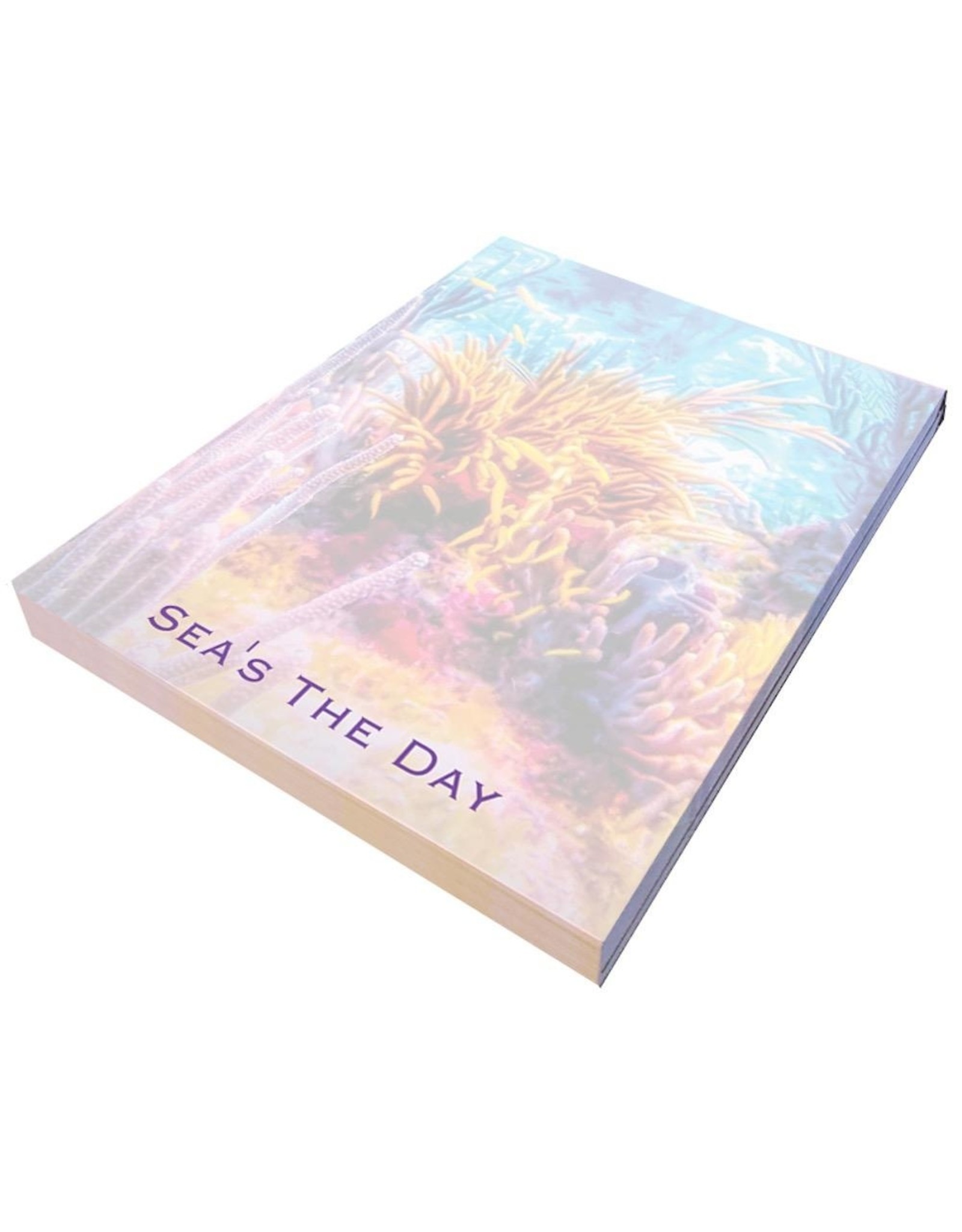 By The Seas-N Greetings Sea’s The Day Notepad w Ocean Reef Design Memo Pad