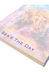 By The Seas-N Greetings Sea’s The Day Notepad w Ocean Reef Design Memo Pad