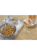 Mariposa Croc Ring Dish Nut Bowl w Textured Crocodile Skin Pattern