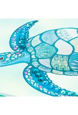 PAPYRUS® Blank Card Mosaic Sea Turtle With Gems