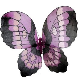 Premier Large Butterfly Decoration 21 Inch Purple Nylon w Wire Frame