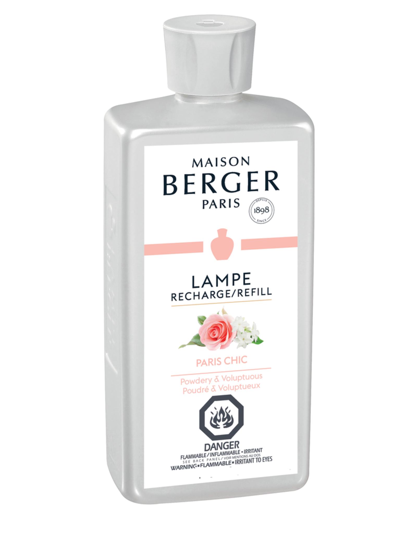 Lampe Berger - Recharge de parfum Lampe Berger 500ml - Parfum Paris Chic - Maison  Berger Paris : : Cuisine et Maison