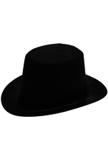Darice Christmas Small Black Felt Top Hat 3.75 Inch