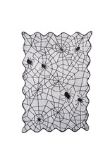 Darice Halloween Spider Web Lace Tablecloth 27x43 Inch