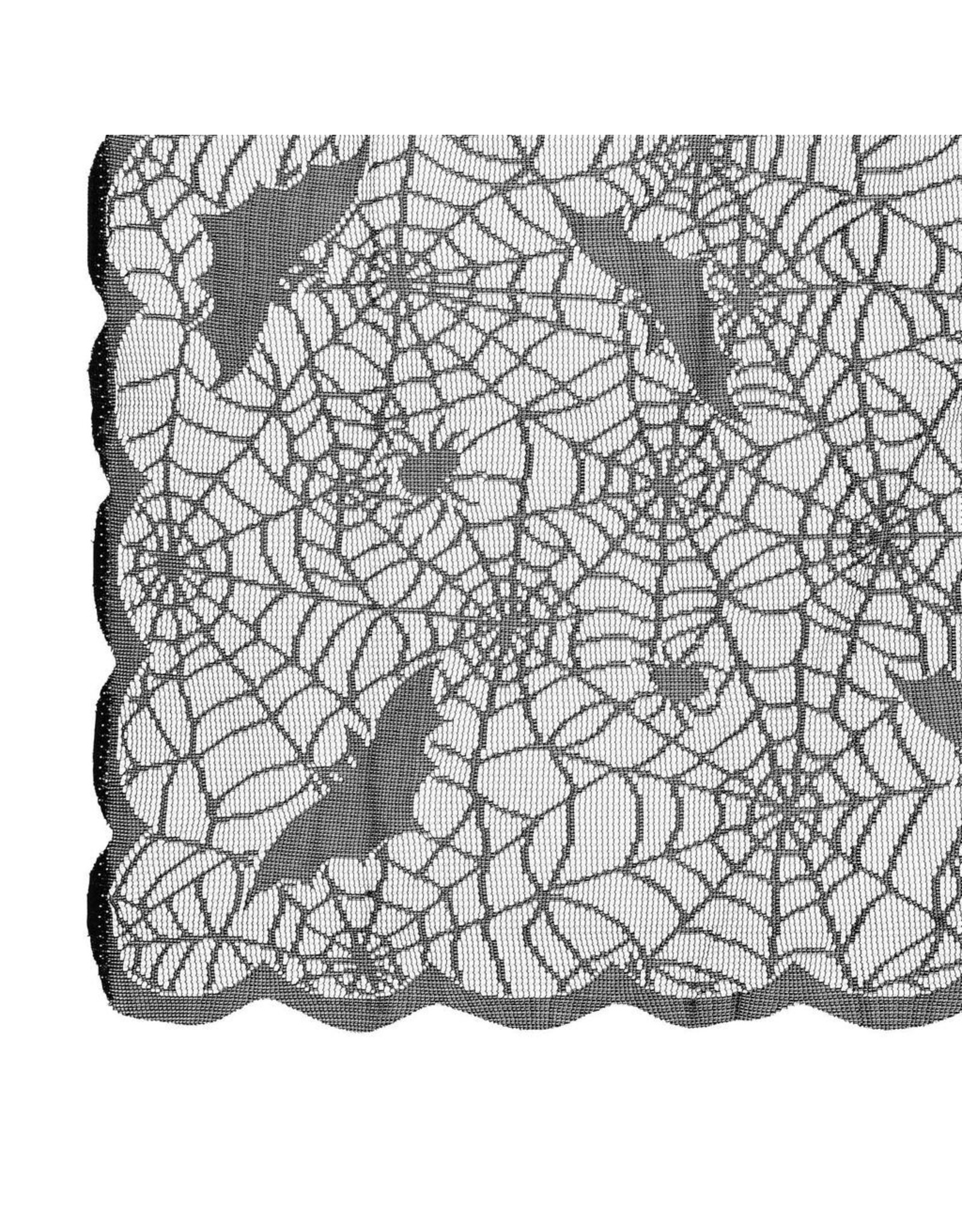 Darice Halloween Spider Web Lace Tablecloth 60x48 Inch