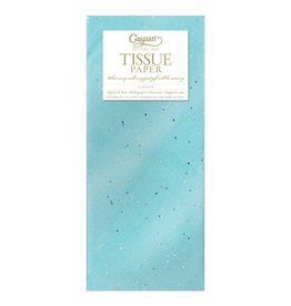 Caspari Gift Tissue Paper 4 Sheets Blue Gemstone