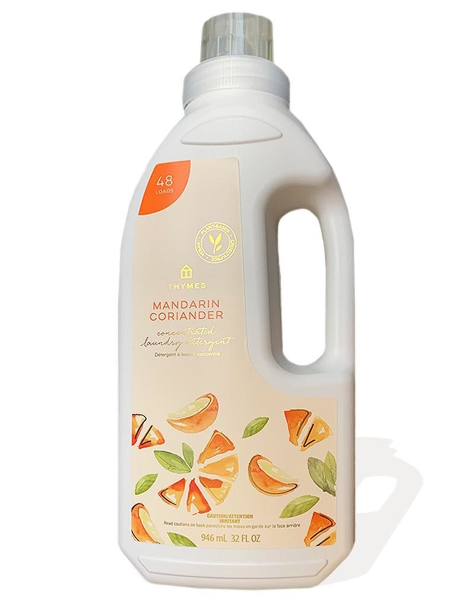 Mandarin Coriander Concentrated Laundry Detergent 32 Oz
