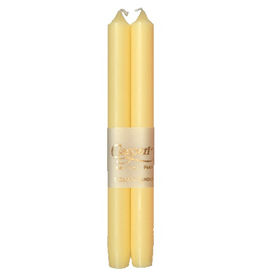 Caspari Crown Candles Tapers 10 inch 2pk Yellow