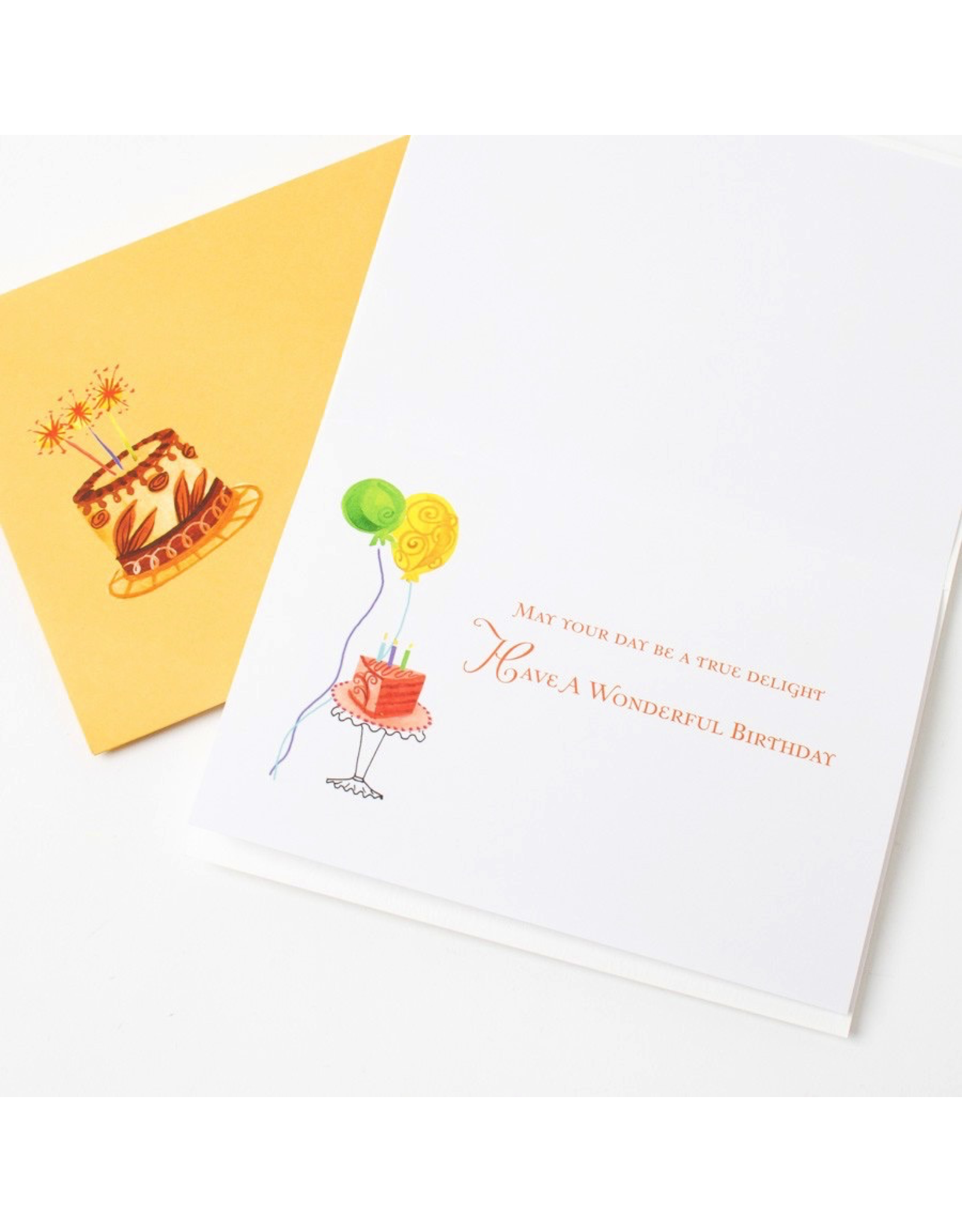 PAPYRUS® Birthday Cards Cakes With Gems On Stands A True Delight Card