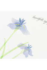 PAPYRUS® Sympathy Card Purple Irises