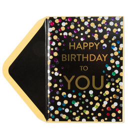 PAPYRUS® Birthday Card Confetti Happy Birthday To You