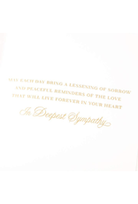 PAPYRUS® Sympathy Cards Orchids Vellum Sculpture