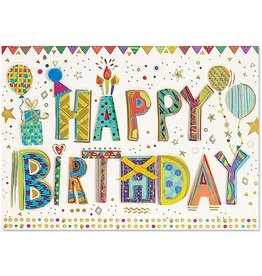 PAPYRUS® Birthday Cards Happy Birthday Patterned