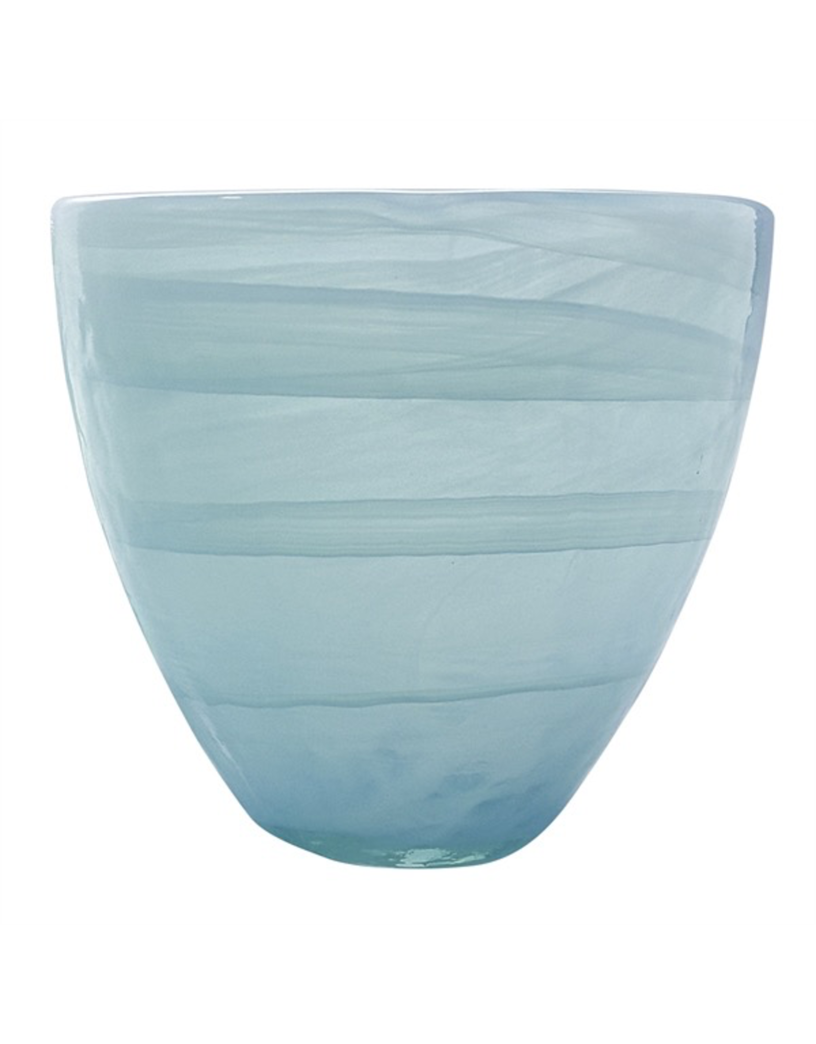 Mariposa Aqua Alabaster Glass Votive 3.5DIAx4H
