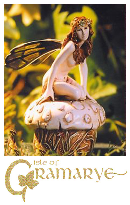 Isle of Gramarye Fairy Figurines Made in England by Robert Glover