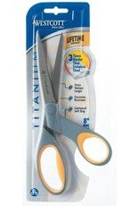 Westscott® Westscott® Titanium Scissors 8 Inch Bent Handle