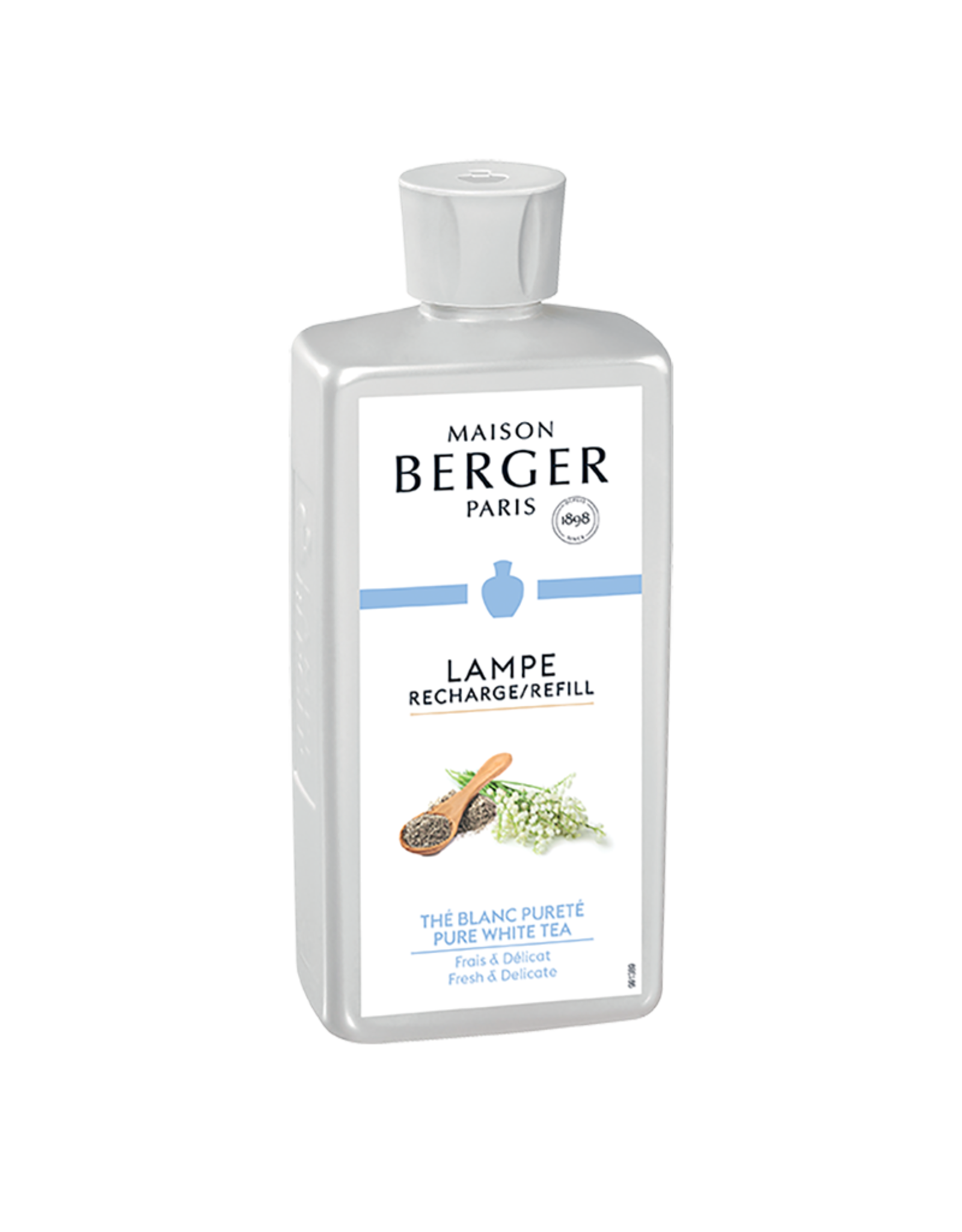 Lampe Berger Oil Liquid Fragrance 500ml Pure White Tea Maison Berger