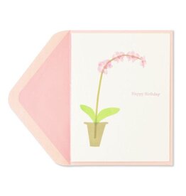 PAPYRUS® Birthday Card Pink Orchid