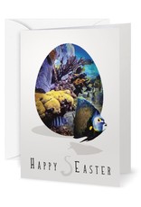 By The Seas-N Greetings Easter Card Happy s-Easter Sending Hugs and Happy Fishes