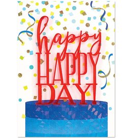 PAPYRUS® Birthday Cards Happy Happy Day