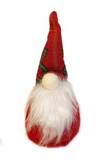 Darice Christmas Gnomes Ornament 7.87H Red Hat On Red Body