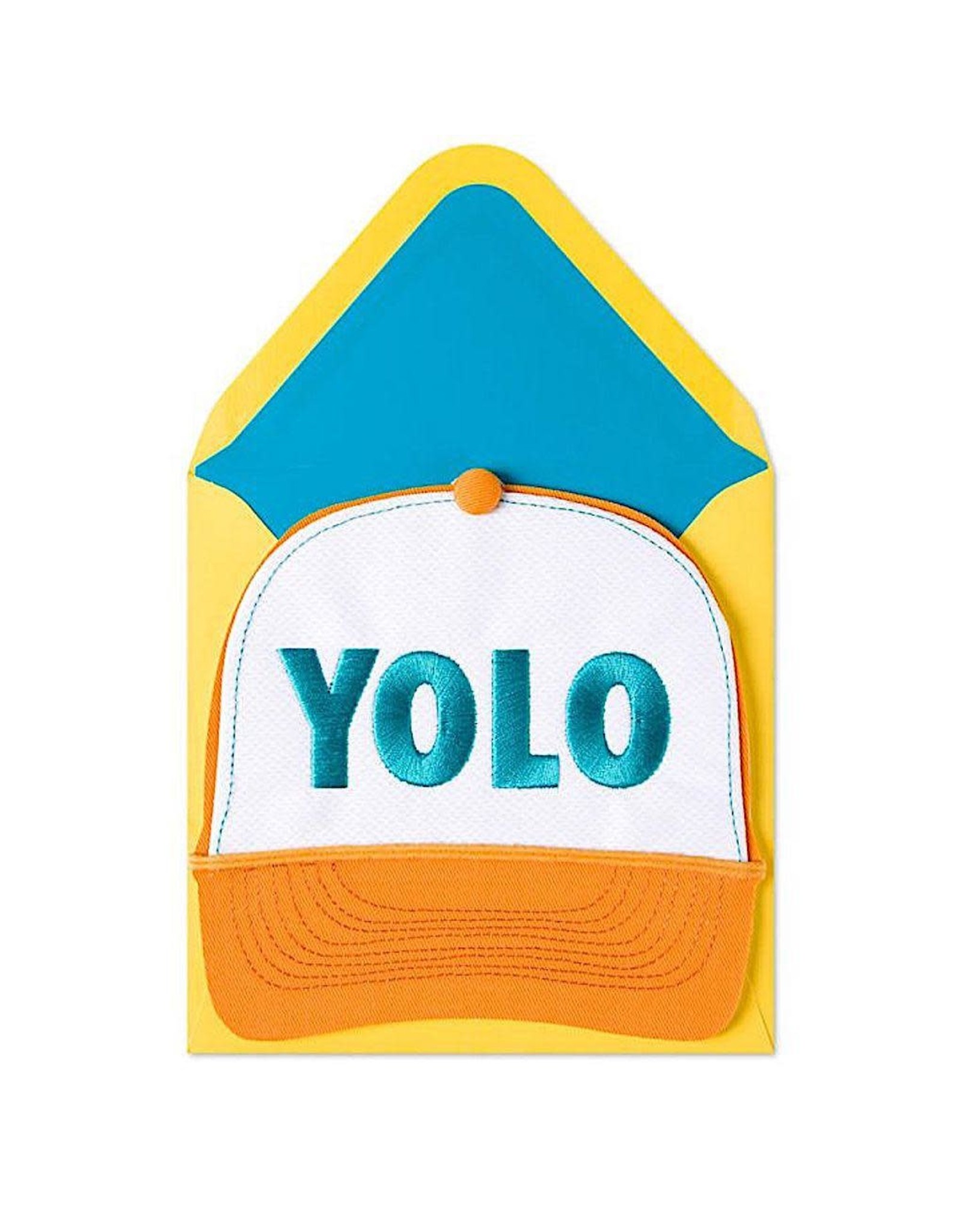 PAPYRUS® Birthday Card Yolo Trucker Hat