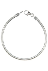 Chamilia Bracelet w Clasp 6.7 inch Sterling Silver AA-1