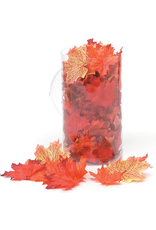 Darice Fall Leaves Silk Maple Leaves 100pk - Orange Mix 1620-98