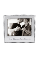 Mariposa Photo Frame Engraved w New Home New Memories for 5x7 Photo