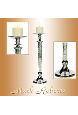 Mark Roberts Home Decor Pillar Pedestal Candle Holder 21H
