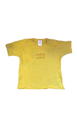 Paint Rags Embroidered Baby T-Shirt - Mellow Yellow 12-18 Month