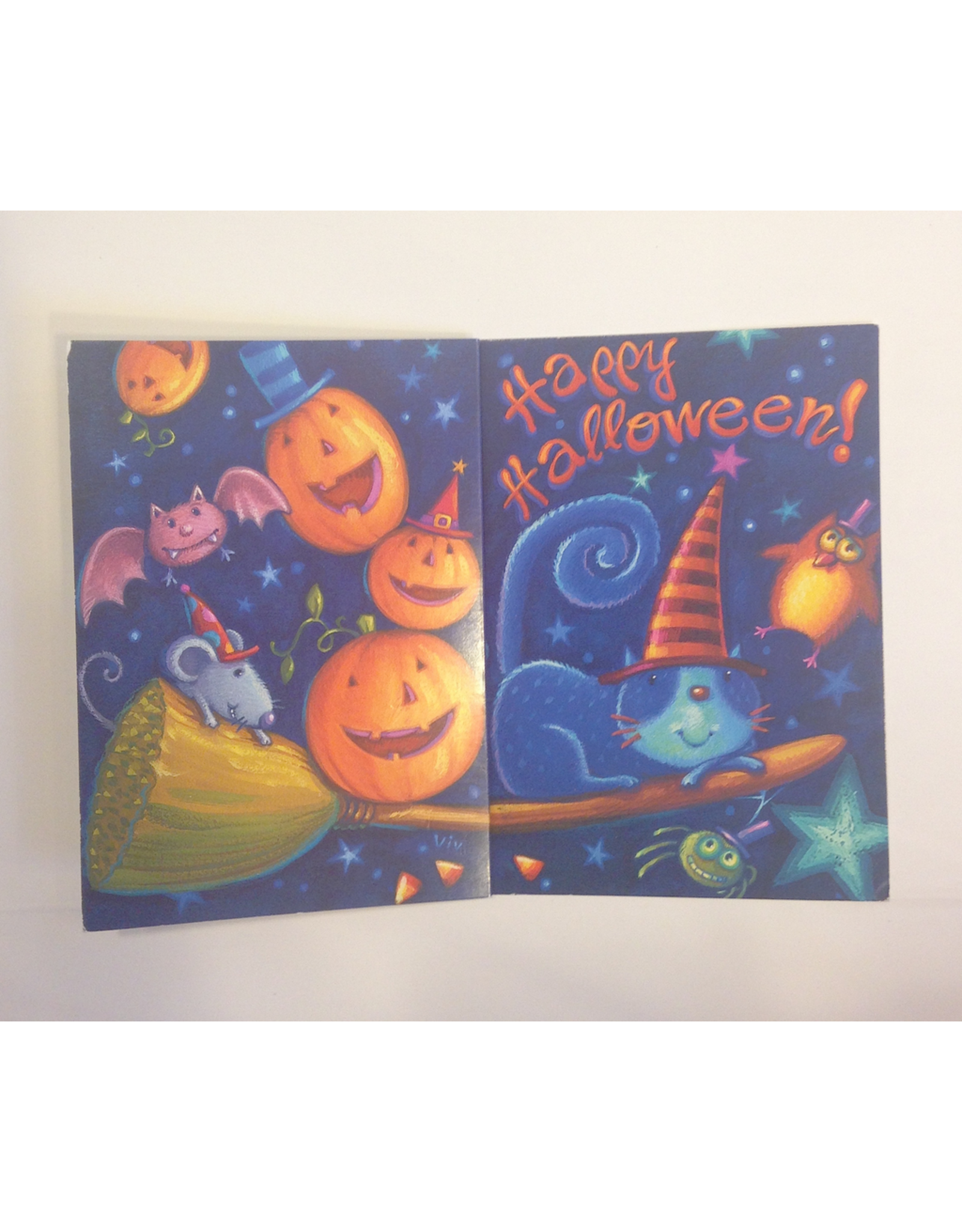 Halloween Card Halloween Animals