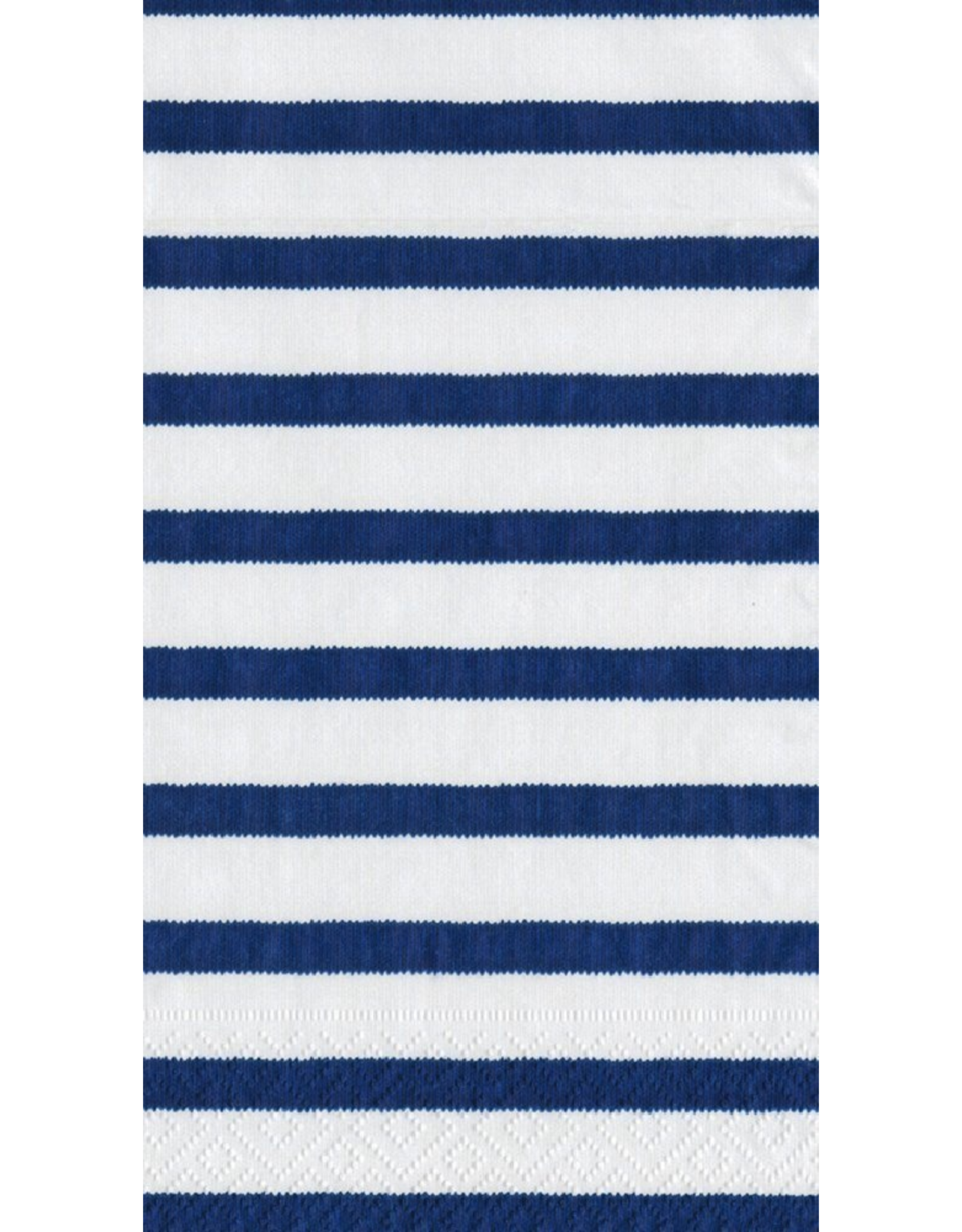 Caspari Paper Guest Towel Napkins 15pk Bretagne Blue