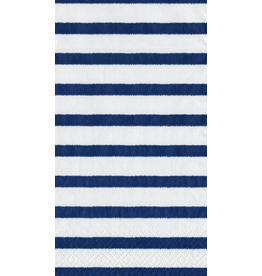 Caspari Paper Guest Towel Napkins 15pk Bretagne Blue