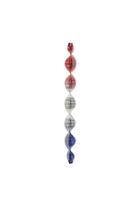 Midwest-CBK Wind Spinner Patriotic Red White and Blue Spinner 20 inch