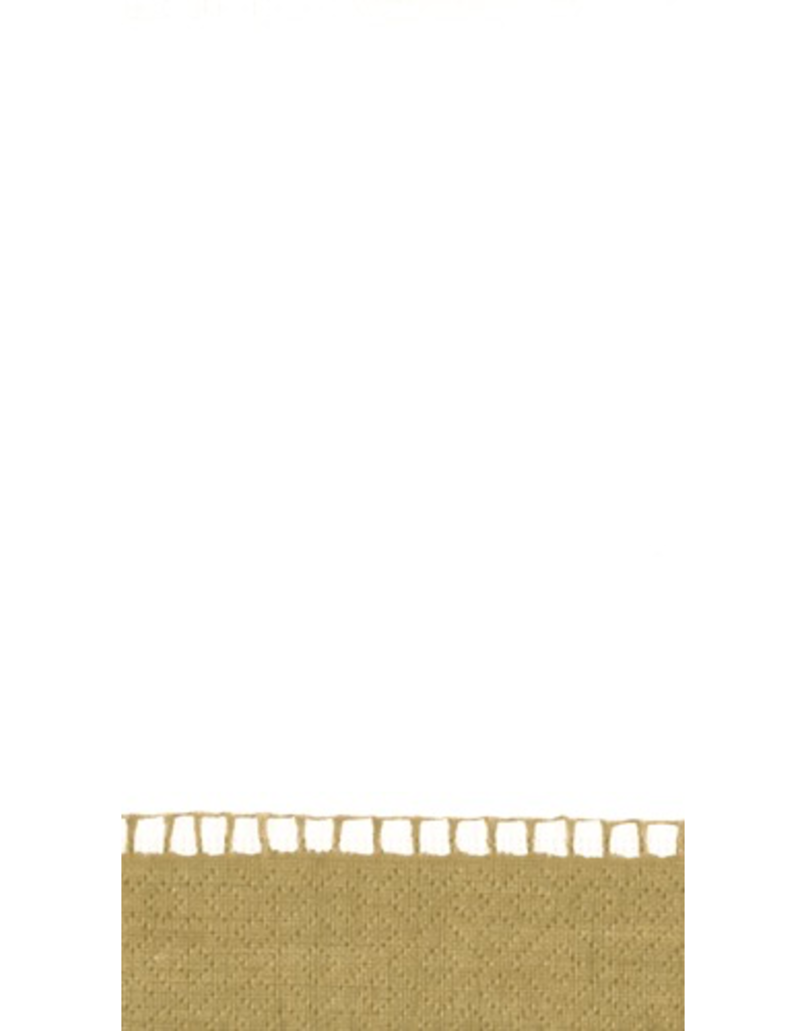 Caspari Paper Guest Napkins 15ct Linen Border Gold