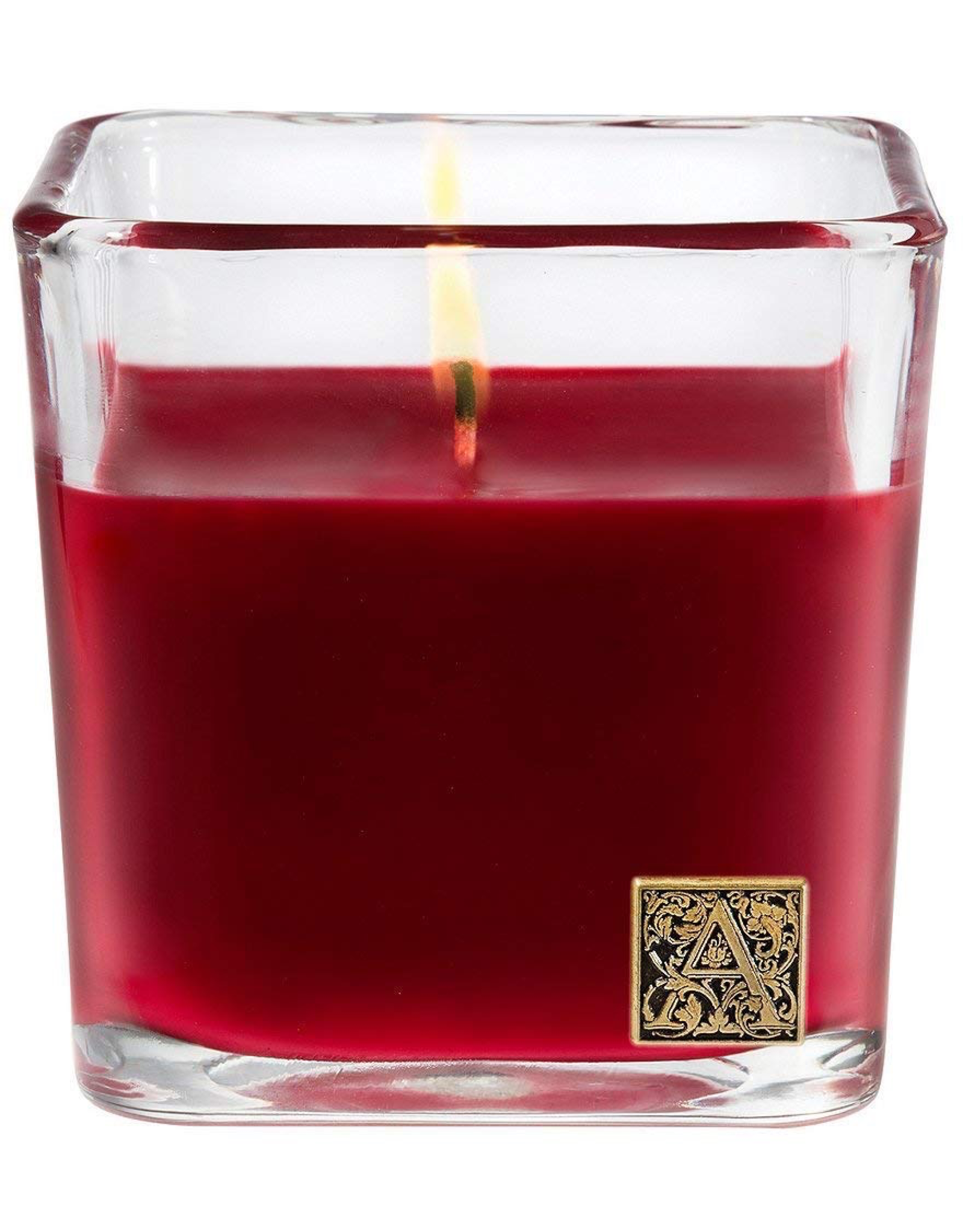 Aromatique The Smell Of Christmas 12 Oz Candle Glass Cube