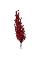 Darice Christmas Florals 28 inch Red  Berry Teardrop Spray