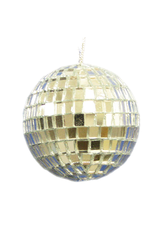 Kurt Adler Mirror Ball Ornaments 4-inch Disco Balls Set of 4