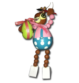 Department 56 Artist Easter Bunny w Paint Brush and Egg