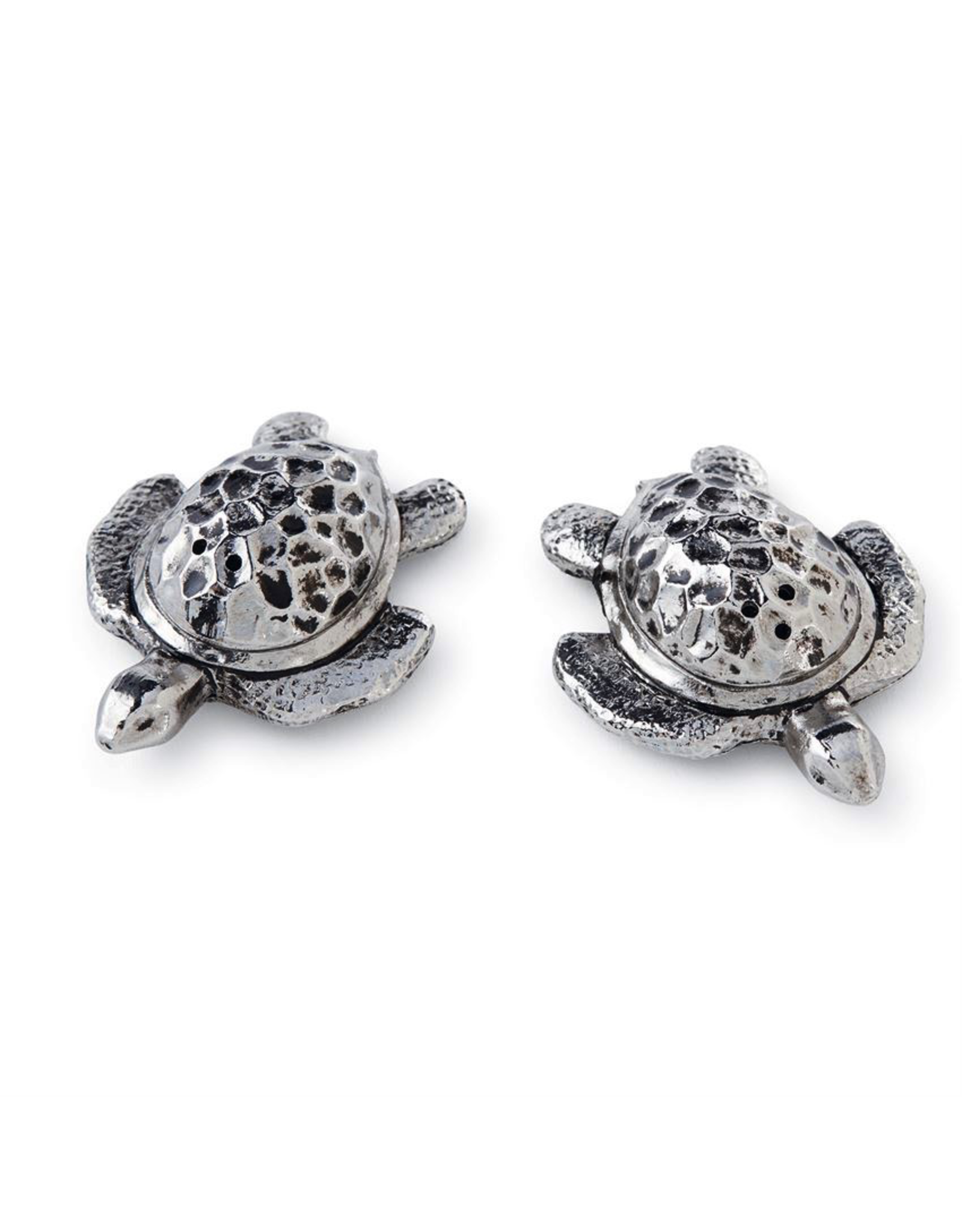 Mud Pie Metal Turtle Salt and Pepper Set