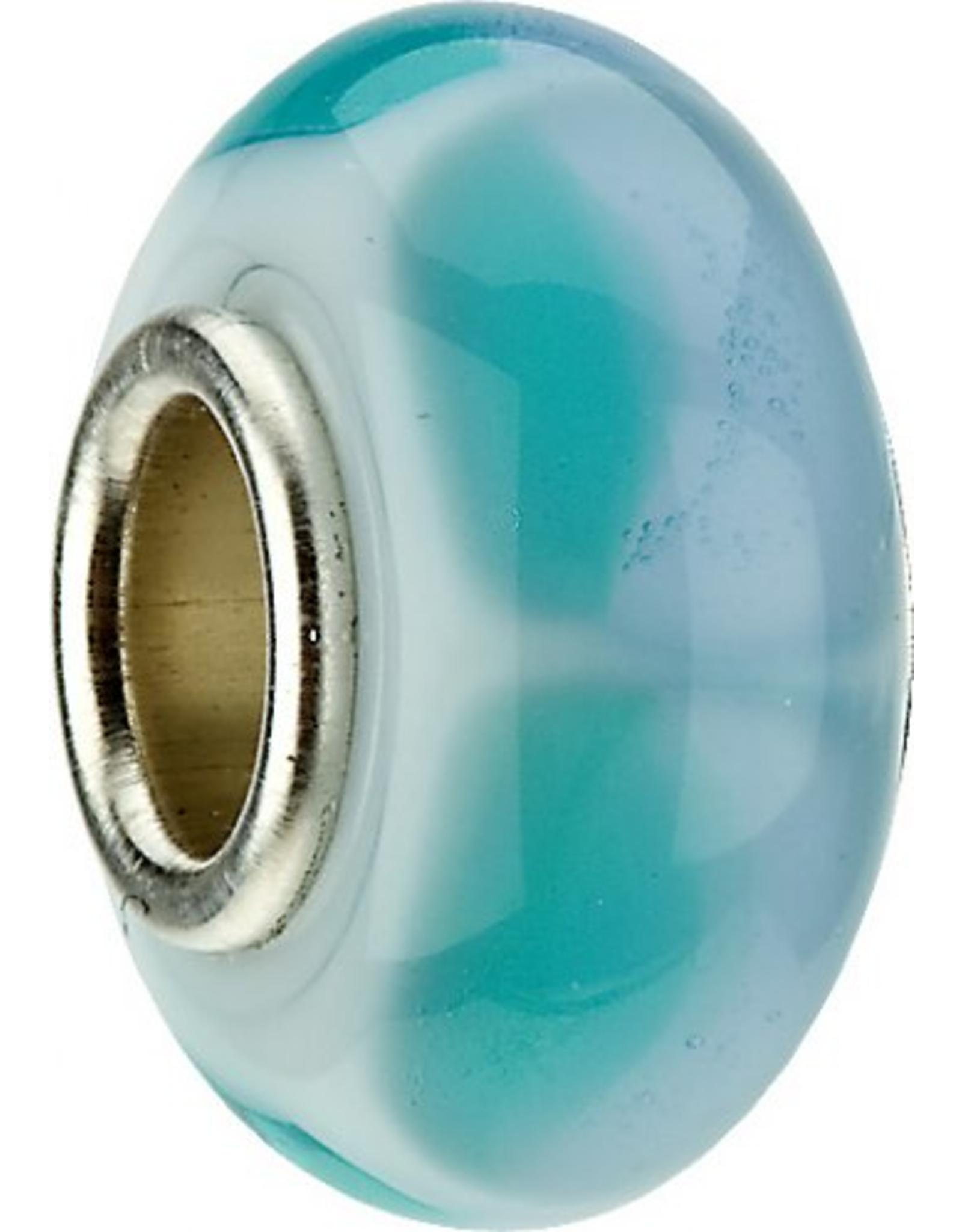 Chamilia Charm Murano Glass Bead OB-131 Cool Rainbow
