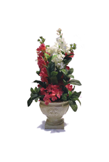 DIGS-N-GIFTS Silk Flower Arrangement in Decorative Pot