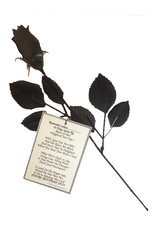 DMM Gifts Over the Hill Gifts Black Rose w Remember When Poem