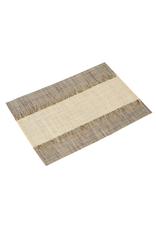 Gallerie II Woven Rectangular Placemat Raffia Brown