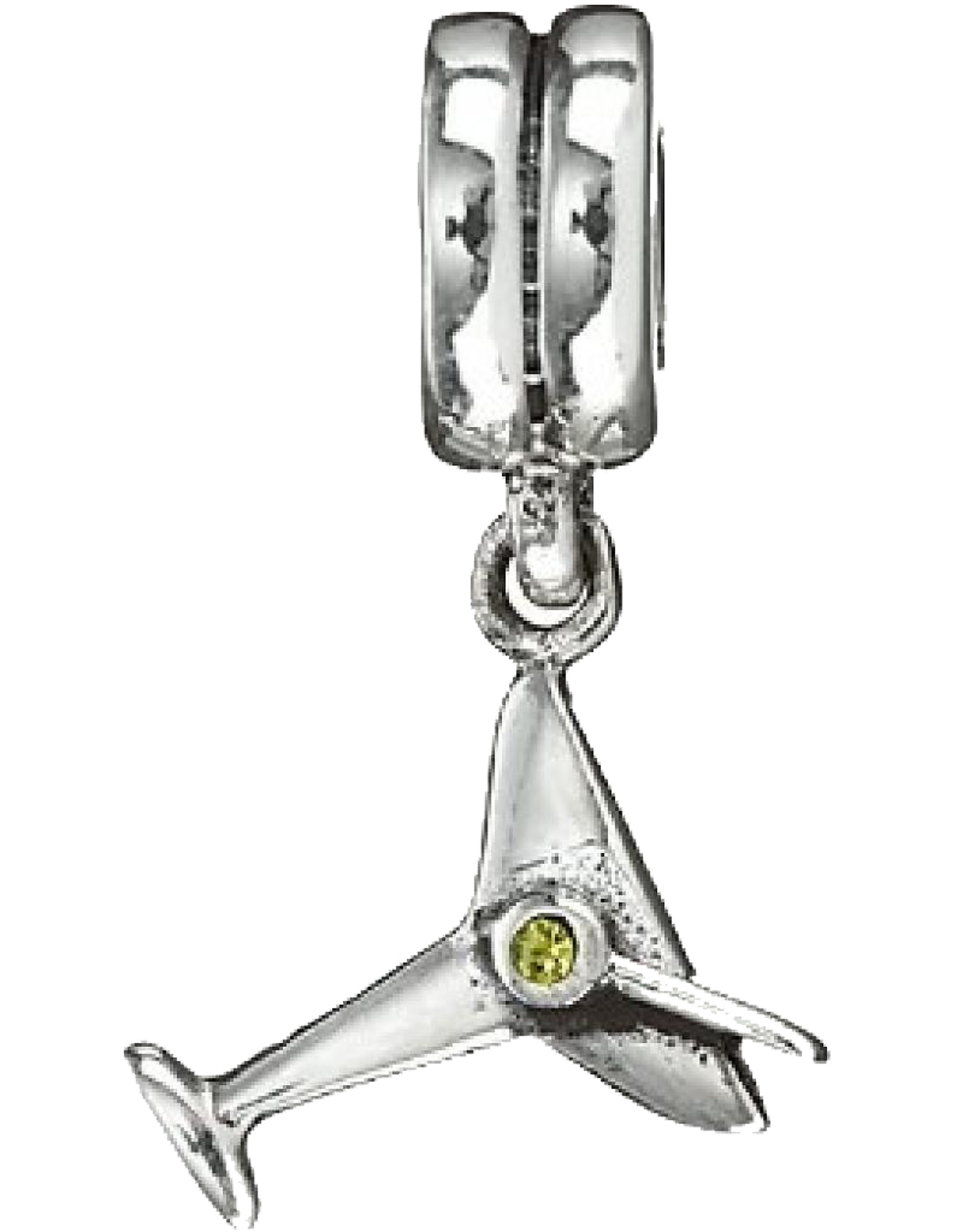 Chamilia Hanging Martini Charm Sterling Silver Bead GH-12