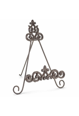 Mud Pie Fleur de Lis Cast Iron Easel for iPad Books Frames