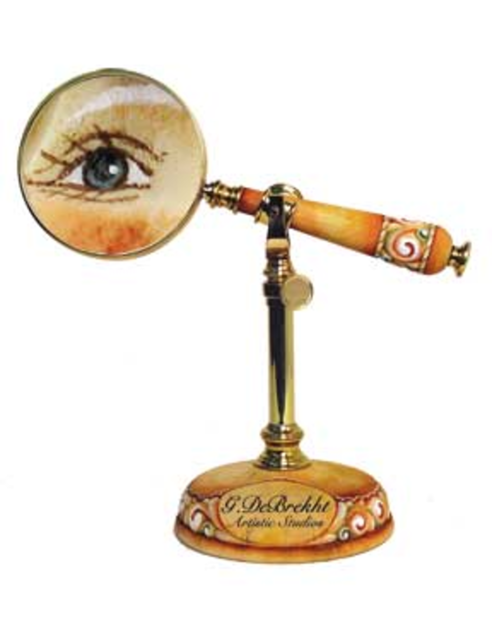 DeBrekht Artistic Studios Magnifying Glass w Adjustable Stand